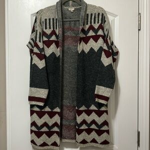 Debut winter cardigan, size medium